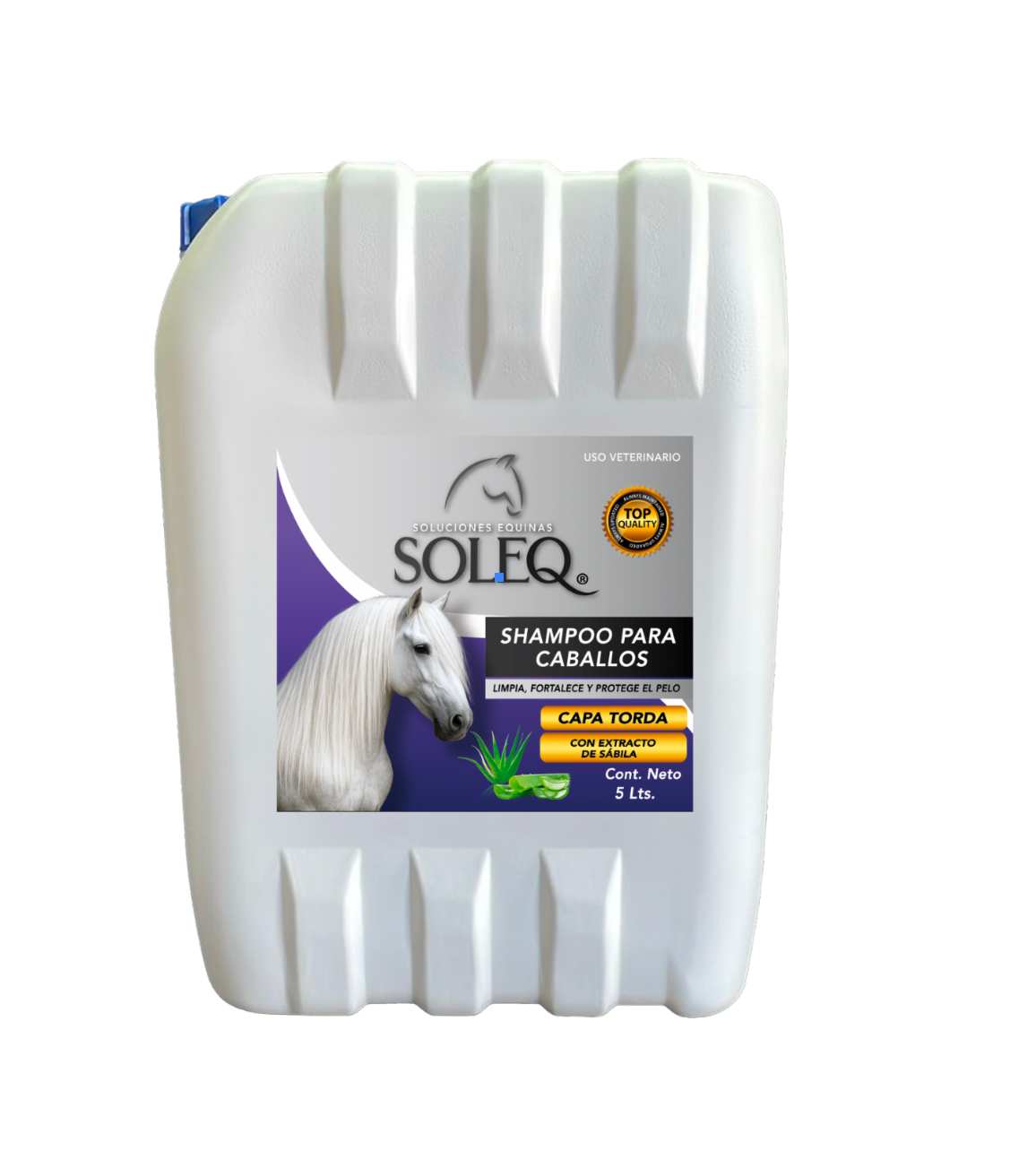 SHAMPOO SOLEQ CAPA TORDA 5lt