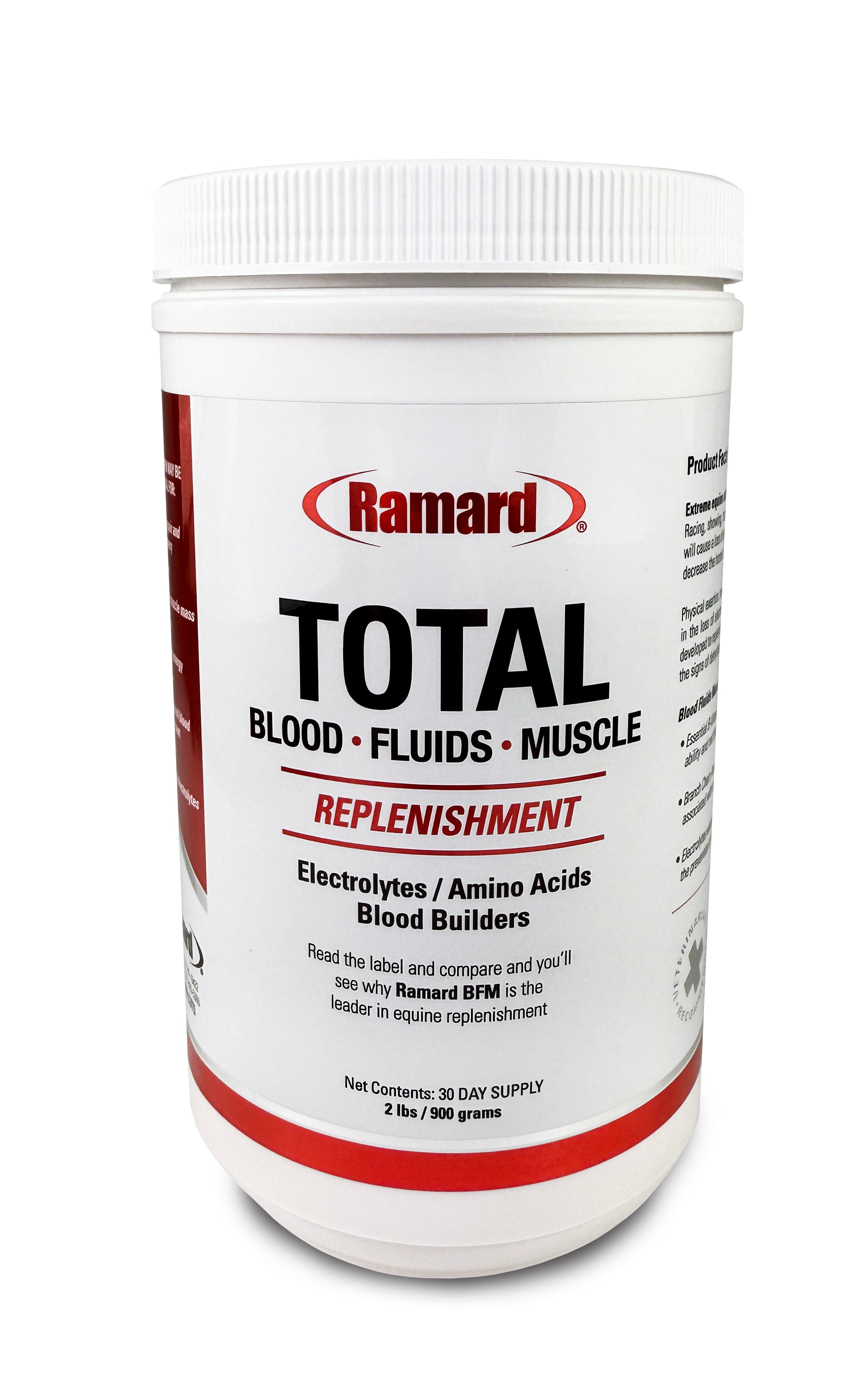 TOTAL BLOOD FLUIS MUSCLE 900 GMS