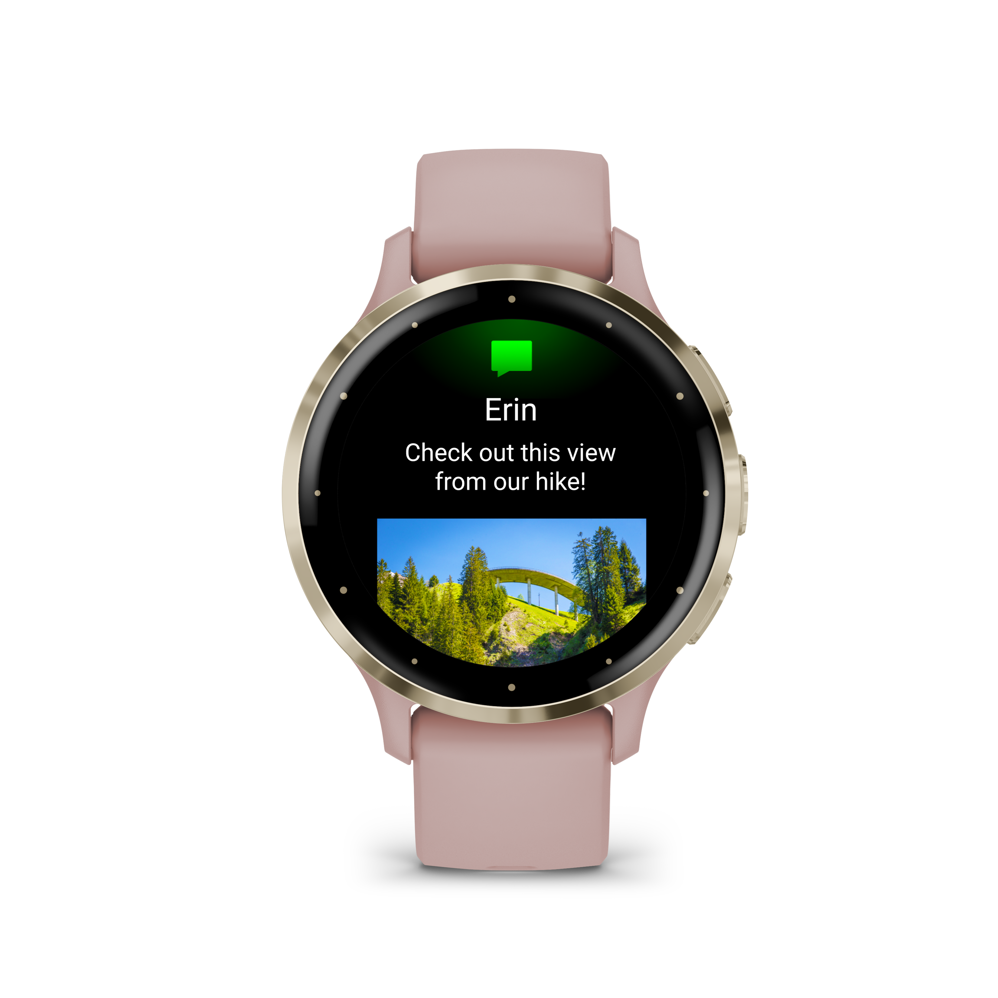RELOJ GPS VENU 3S ROSA