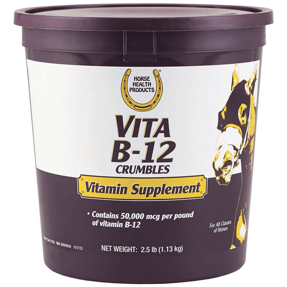 VITA B12 CRUMBLES 3lb HORSE HEALTH