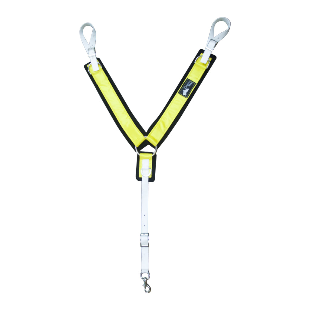 PECHO PRETAL #015 NYLON AMARILLO C/NEOPRENO TIP TEXANO