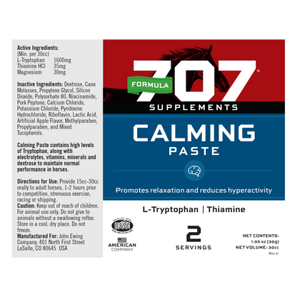 CALMING ESSENTIALS PASTA FORMULA 707