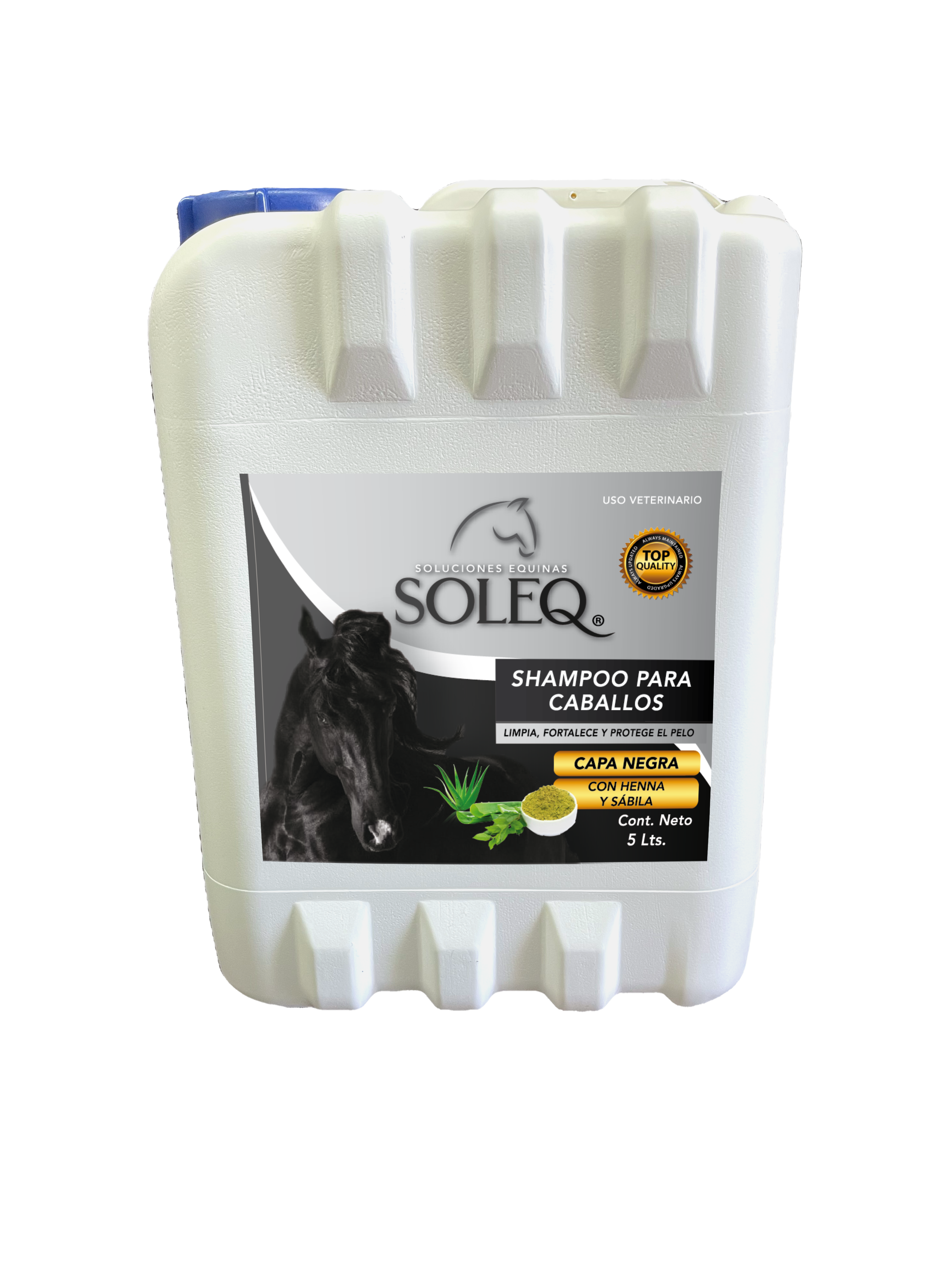 SHAMPOO SOLEQ CAPA NEGRA