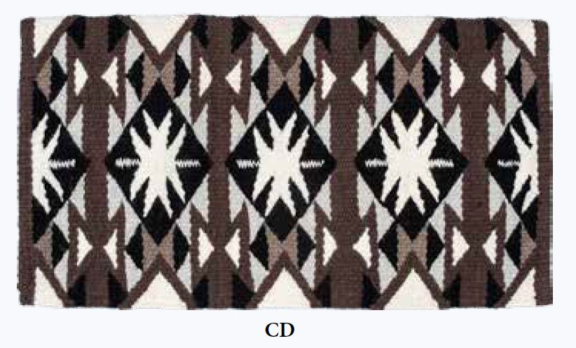 SUADERO #5009 CD 36X34 CAFE/NEGRO