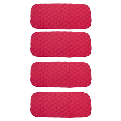 COJINES #013 12X28 CUADRO C/BIES ROJO