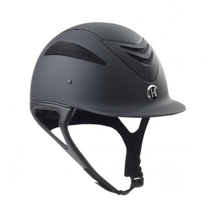 CASCO #468259 NEGRO GLOSSY P/EQUITACION