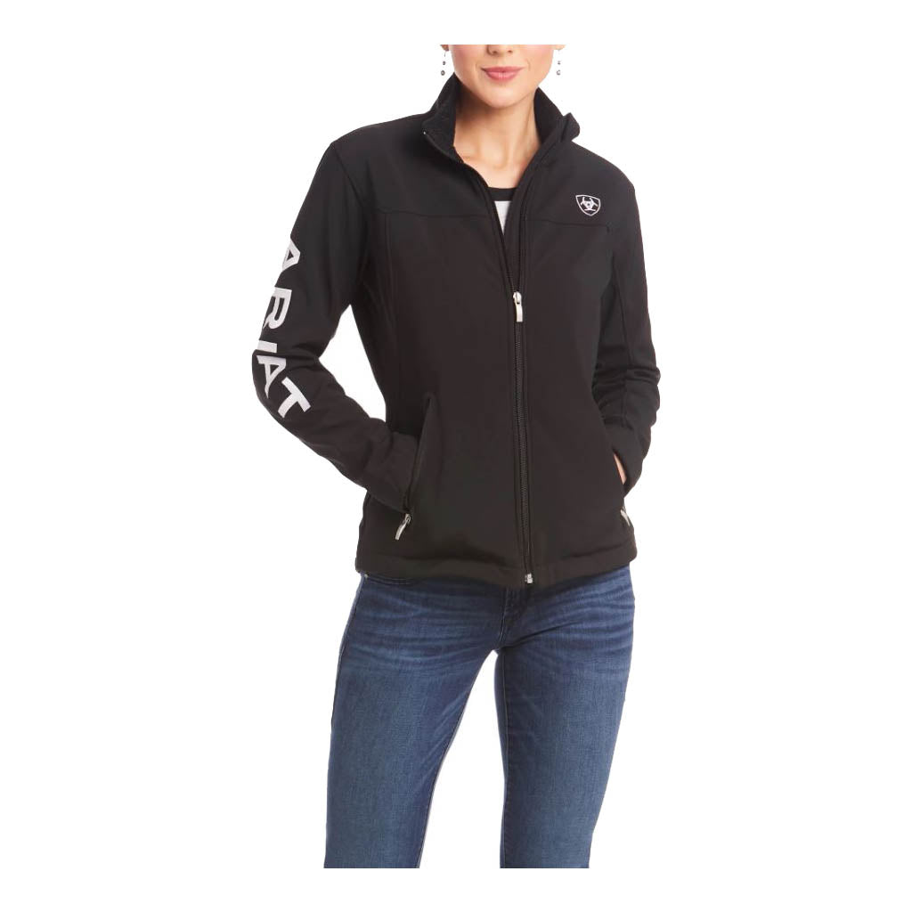 CHAMARRA #19206 DAMA SOFTSHELL NEGRA