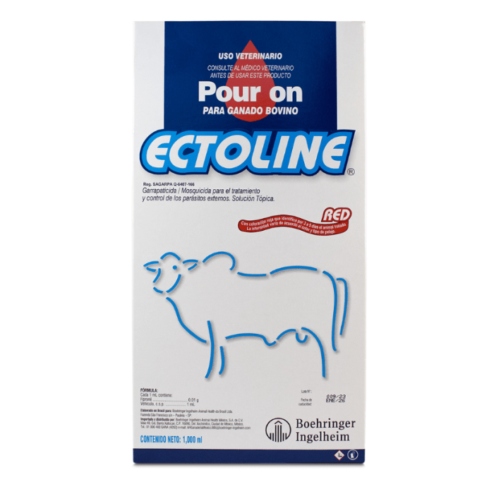 ECTOLINE POUR ON  1 X 1 LT