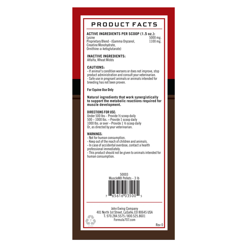 MUSCLEMX 3LB