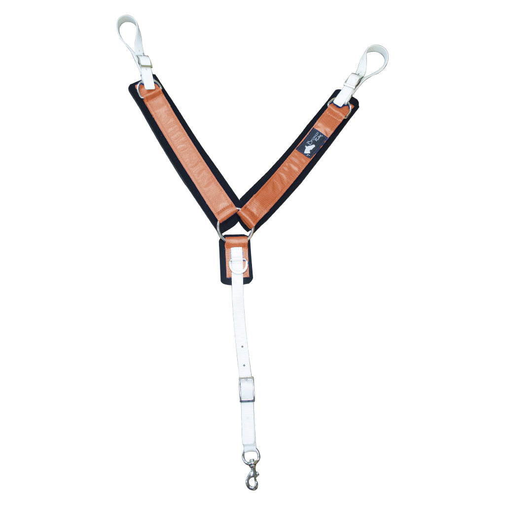 PECHO PRETAL #015 NYLON NARANJA C/NEOPRENO TIP TEXANO