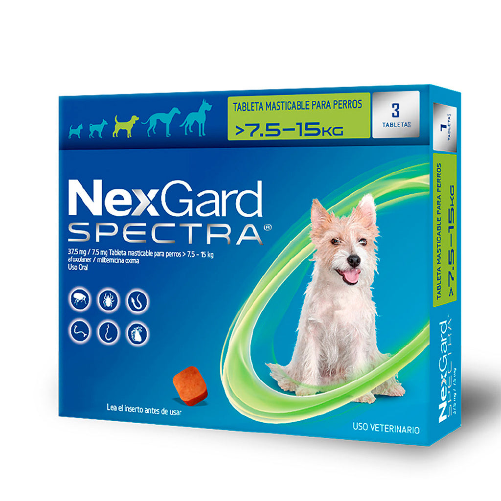 NEXGARD SPECTRA PERRO MD 3 TABLETA