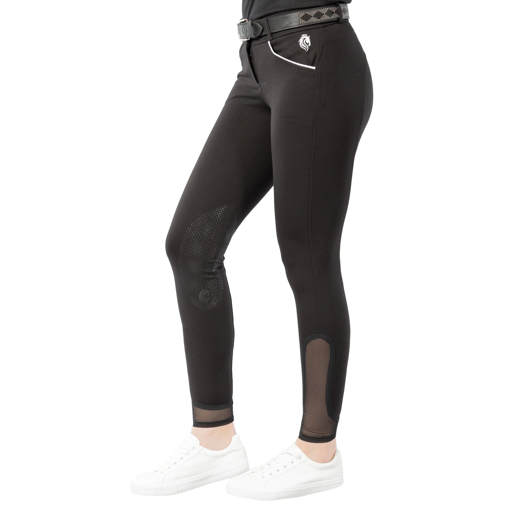 PANTALON #E36009-NEGRO/BLANCO