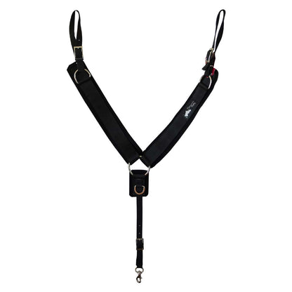 PECHO PRETAL #015 NYLON NEGRO C/NEOPRENO TIP TEXANO