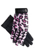 GUANTE #86394  ALL WEATHER  8600-7/8 LEOPARDO ROSA (BLOCK)