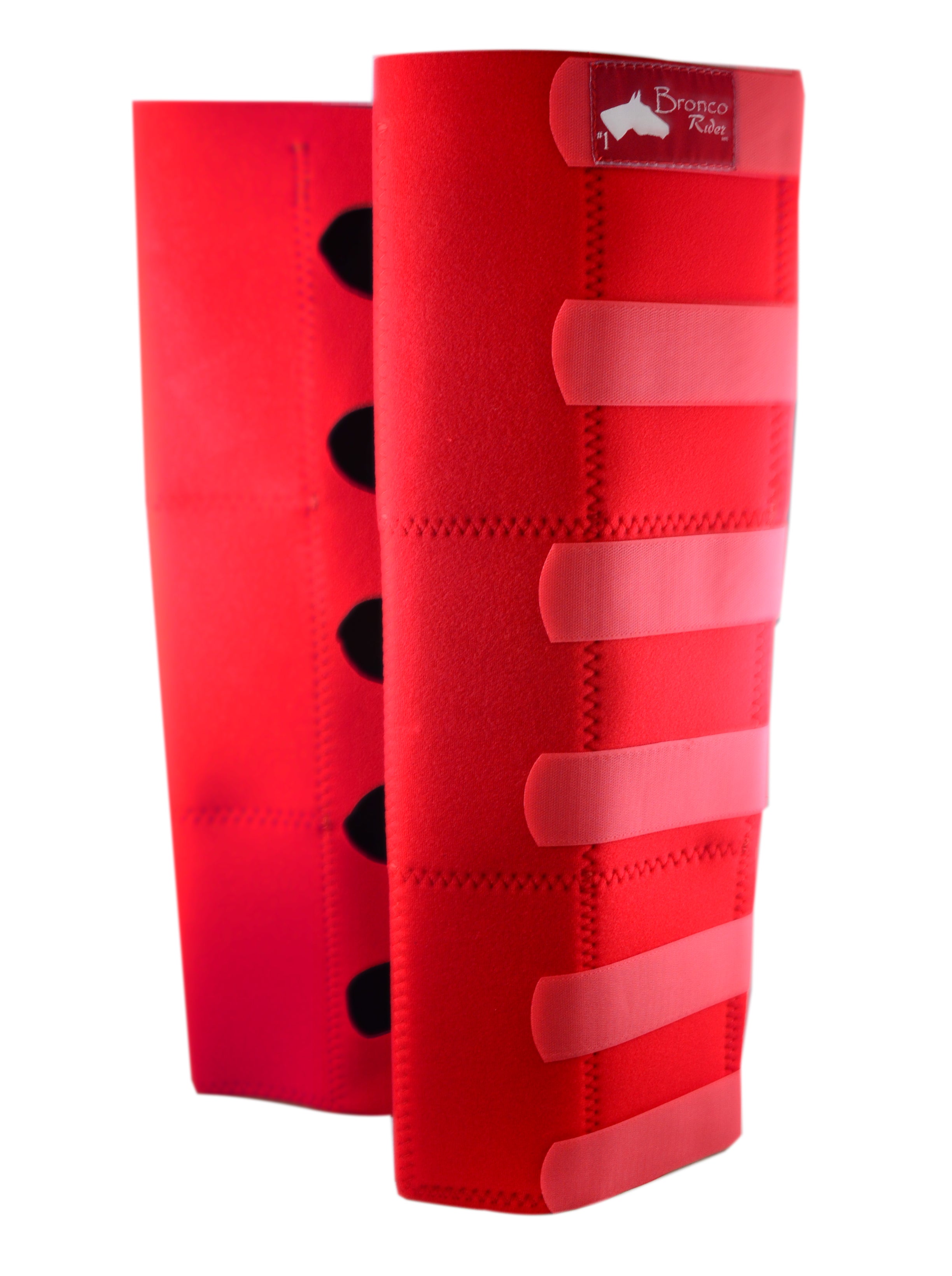 BOTA P/HIELO #001 NEOPRENO ROJO BRONCO