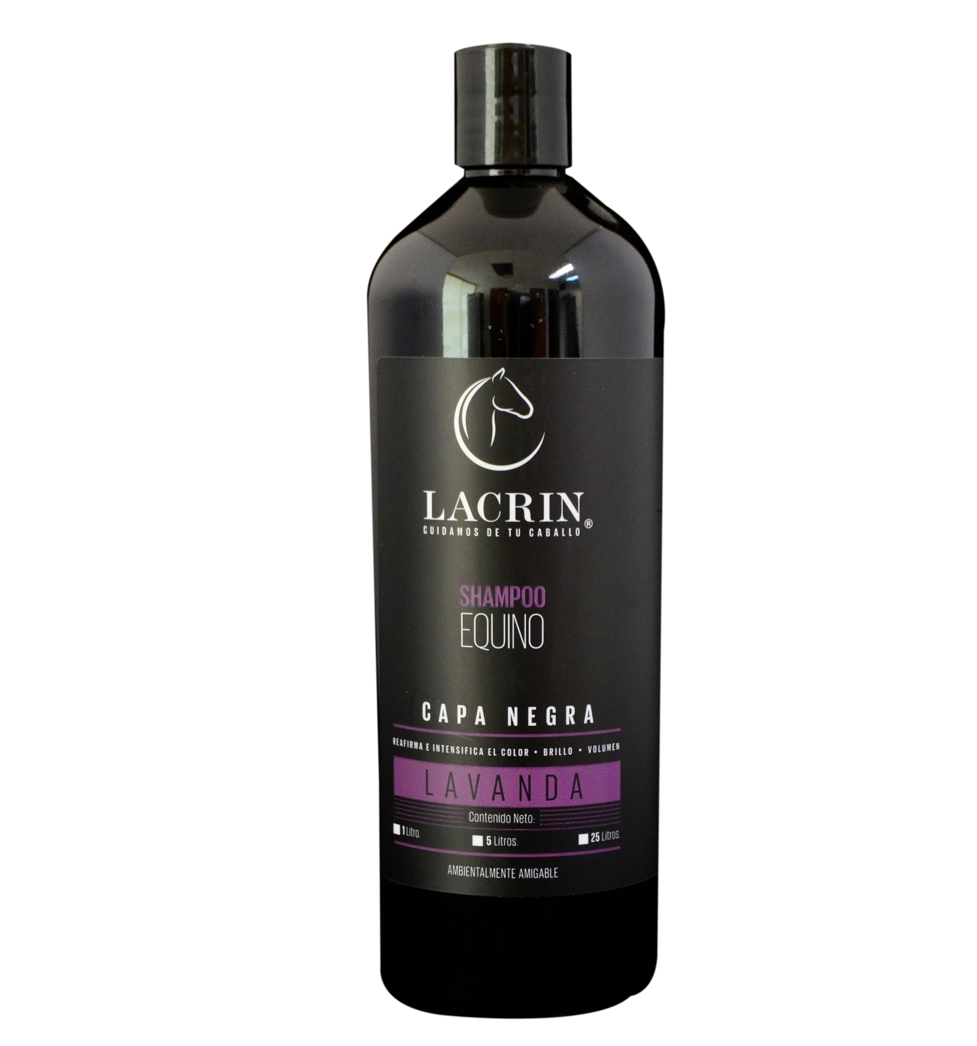 SHAMPOO CAPA NEGRA LACRIN 1 LT