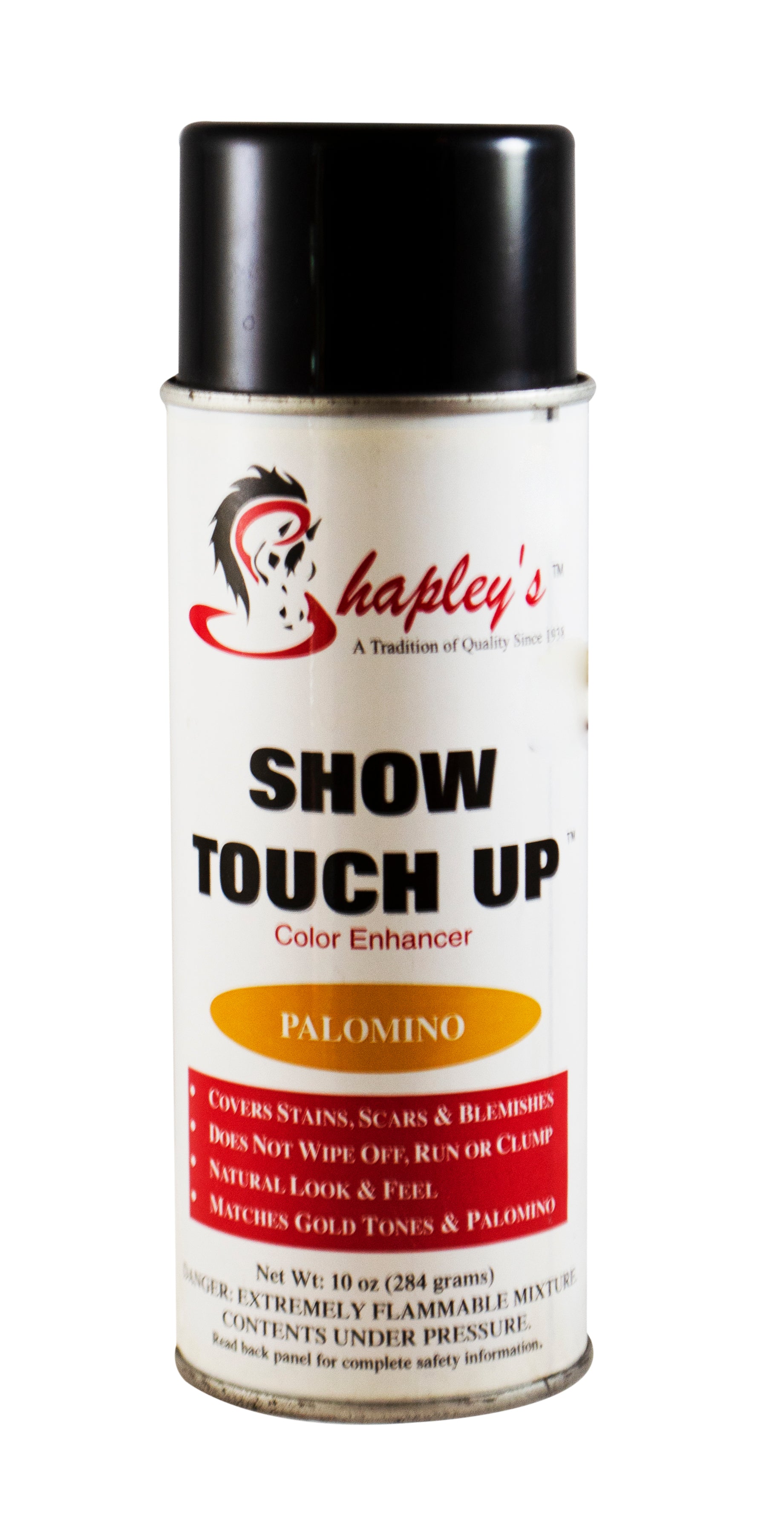 SHOW TOUCH PINTURA P/PELO P/EXHIBICION SPRAY NEGRO  10 OZ